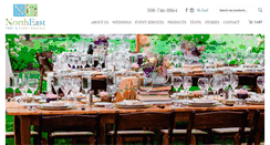 Desktop Screenshot of northeastpartyrentals.com